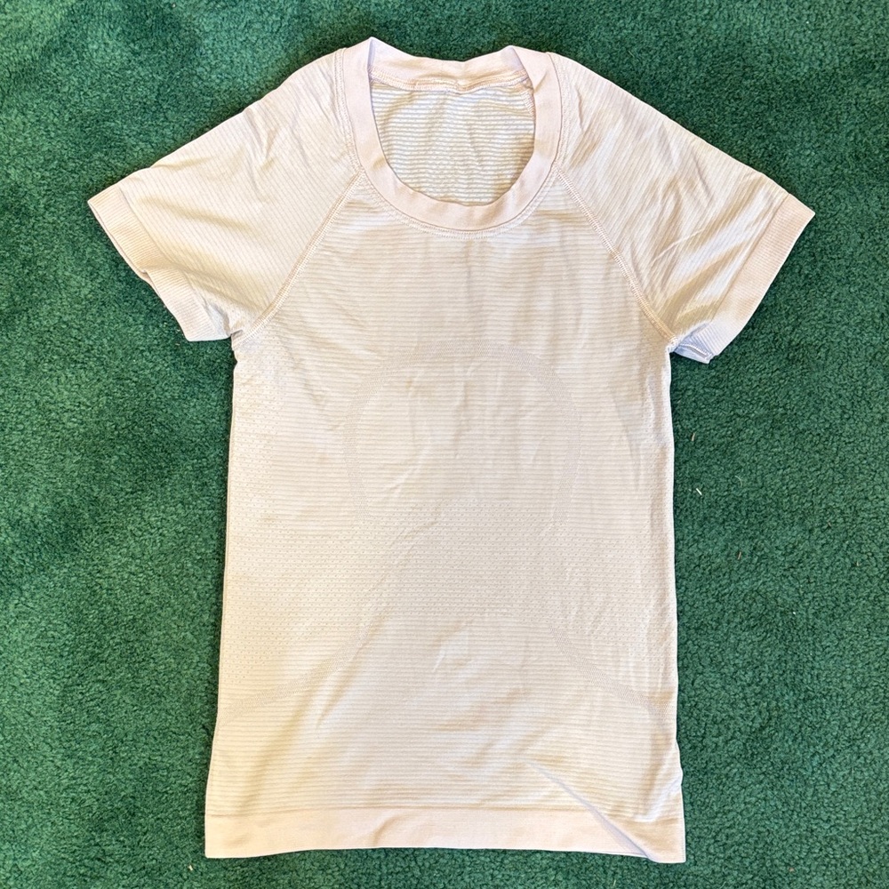 Lululemon Light Pink Alighn T-Shirt